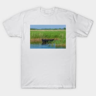 Gager, Ruegen, Mecklenburg-Western Pomerania, Germany, Ruegen Island, boat T-Shirt